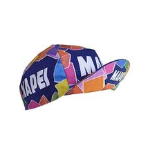 Retro cycle team cap Vintage fixie Mapei Multi coloured  - $39.00