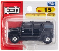 Takara Tomy Tomica No.15 Hummer H2 (Blister) Mini Car Toy Ages 3+ - £19.41 GBP