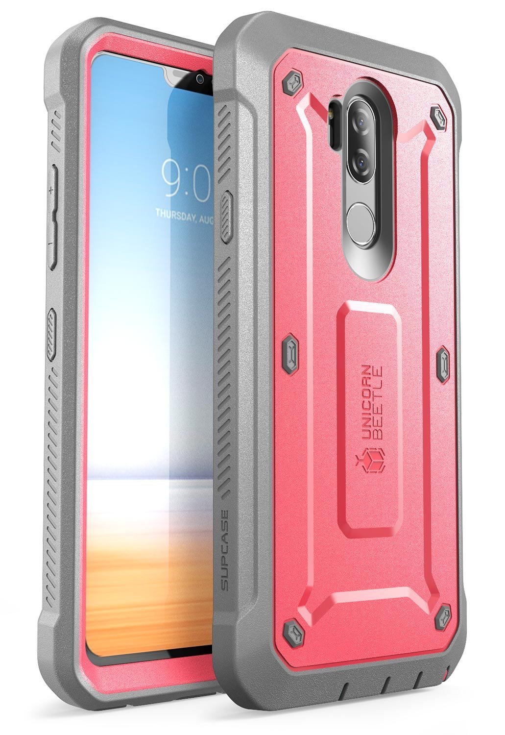 LG G7 ThinQ Case, SUPCASE Unicorn Beetle PRO Series with Holster (Pink) - £17.68 GBP
