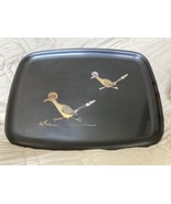 Vtg MCM  Couroc of Monterey, California 12.5”  Serving Tray Barware Road... - €21,49 EUR