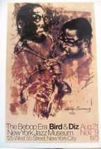 Leroy Neiman #d Bookplate &quot;The Bebop Era Bird &amp; Diz&quot; Gillispie Parker Jazz Art - £18.58 GBP