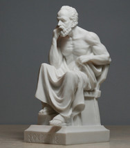 Greek Philosopher SOCRATES Greek Statue Sculpture Ancient Athens Academy  - £32.03 GBP