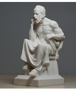 Greek Philosopher SOCRATES Greek Statue Sculpture Ancient Athens Academy  - $40.95