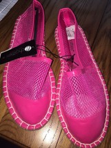 chatties pink flats 7-8 - £22.11 GBP