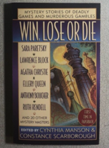 WIN, LOSE OR DIE mystery anthology (1997) St. Martin&#39;s paperback 1st - £11.07 GBP