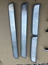 04-08 ACURA TSX - FLOOR PILLAR SCUFF PLATE SET LEFT RIGHT FRONT REAR - OEM - $39.59