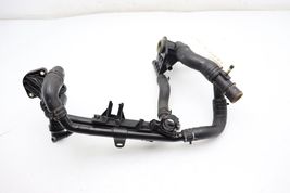 07-09 VOLKSWAGEN EOS 2.0L THERMOSTAT HOUSING W/ HOSES & PIPES Q9789 image 3