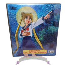 1998 Sailor Moon Prismatic Collector&#39;s Binder Full Set Prism Trading Cards - £261.55 GBP