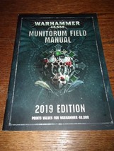 Warhammer 40,000 Munitorum Field Manual 2019 Edition - Games Workshop - $11.33