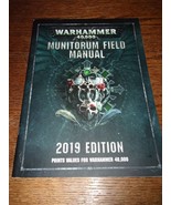 Warhammer 40,000 Munitorum Field Manual 2019 Edition - Games Workshop - £8.91 GBP