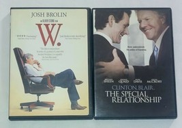 W. DVD &amp; The Special Relationship DVD (George W. Bush, Bill Clinton) Movies - £3.72 GBP