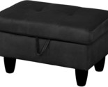 Greterst Ottoman Bench With Hinged Lid For Living Room, Bedroom, Or Entr... - £109.43 GBP