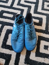 Adidas Mens Blue Messi Soccer Indoor Shoes Size 5.5uk/38.6 Express Shipping - $40.50