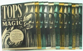 Tops Magic Magazine 1949 12 issues Full Year magicians entertainers vents - £19.65 GBP