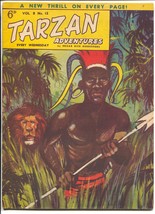 Tarzan Adventures Vol. 8 #12 1958-Tarzan and The City Of Gold-Burroughs-FN - £79.14 GBP