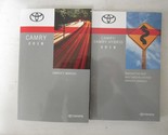 2018 Toyota Camry Owners Manual Guide Book [Paperback] Toyota - $38.51