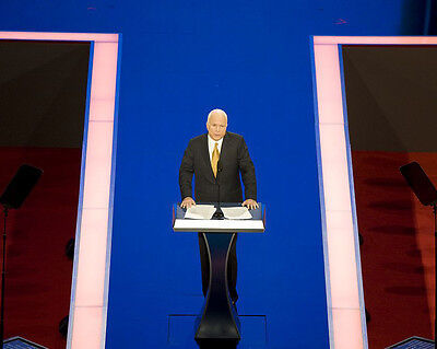 Primary image for John McCain speaks at the 2008 Republican Convention in St. Paul Photo Print