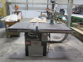Davis Wells 7.5 Horsepower 10&quot; Tilting Arbor Table Saw with 3 Roll Power... - $1,849.09