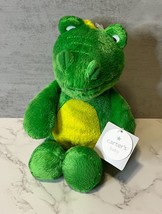 2013 CARTERS 8&quot; Plush ALLIGATOR Green Baby Crocodile Stuffed Animal Toy NWT - $9.74