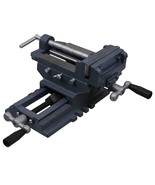Manually Operated Cross Slide Drill Press Vice 150 mm - £92.63 GBP