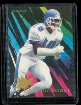 Vintage 1995 Fleer Prospects Glitter Football Card #8 Jimmy Hitchcock Patriots - £6.72 GBP