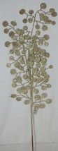 Unbranded Glittery Gold Decorative Disc Tree 29 Inches Spray - £12.75 GBP