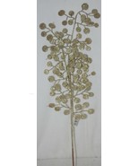 Unbranded Glittery Gold Decorative Disc Tree 29 Inches Spray - £12.78 GBP