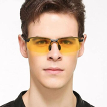 Polarized HD Night Driving Vision Glasses For Men &amp; Women Aviator Sunglasses - £19.69 GBP