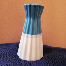Ceramic Vase, Mothers Day Gift, Blue White Bud Vase image 4