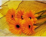 Set of 4 Kitchen Vinyl with Foam Back Placemats (12&quot;x18&quot;) YELLOW FLOWERS... - $21.77