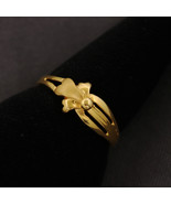 22k Print Ultimate Gold Knot Rings Size US 6 Grand Son Art Sale Gift Jew... - £253.78 GBP