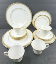 4 Royal Doulton Ritz 5 Pc Place Setting Dinner Salad Bread Plate Cups Saucer Set - £237.22 GBP