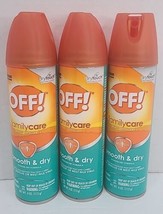 3x OFF! Family Care Smooth and Dry Insect Mosquito Repellent with Deet 4oz - £12.39 GBP