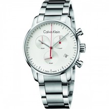 Calvin Klein City K2G271Z6 Polished Chronograph Watch - £133.07 GBP