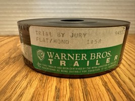 Trial By Jury Joanne Whalley 35mm Movie Preview Trailer - £19.59 GBP