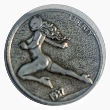 Lucky  &amp; Gift Copper “Catwoman Dash  25 mm  Coin #CL141 - €2,42 EUR