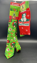 Official Elf The Movie Neck Tie And Socks Will Farrell New Christmas Red Socks - £16.61 GBP