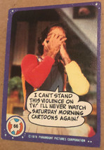Vintage Mork And Mindy Trading Card #66 1978 Robin Williams - £1.57 GBP