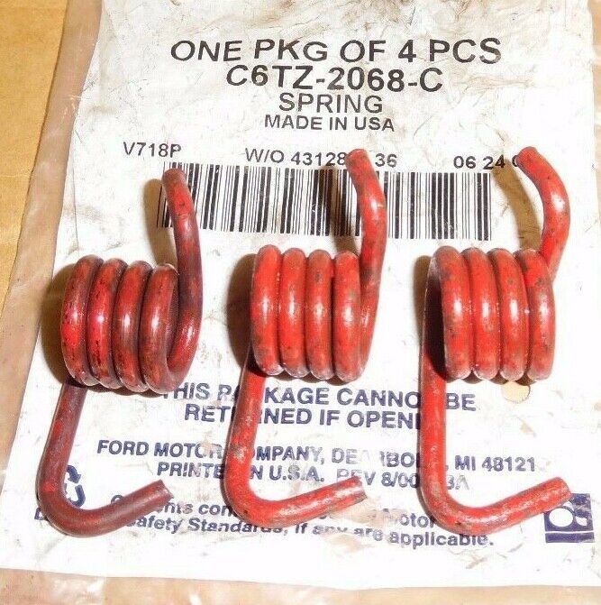 (3) Ford C6TZ-2068-C Rear Brake Hold Down Spring/Drum Brake Hold Down Sp... - $10.44