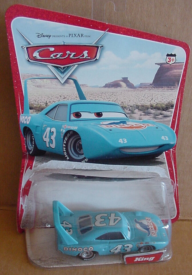 Disney Pixar Cars DINOCO KING #43 Original Desert Scene Packaging  Open Box - $12.95
