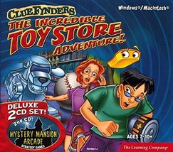 The Learning Company - ClueFinders The Incredible Toy Store Adventure Deluxe (2  - £27.16 GBP