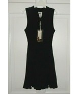 NWT MINIS  MILLY BLACK  SHORT SLEEVE ZIPPED FLARE DRESS 10  $200 GIRLS - $68.56 CAD