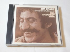 Jim Croce Photographs &amp; Memories His Greatest Hits CD 1985 Saja Music I Got a Na - £10.31 GBP