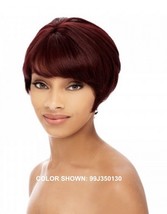 It&#39;s A Wig 100% Human Hair Hh TARA-1 Short Straight Hair With Volume Style Wig - £29.02 GBP