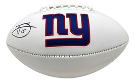 Tommy Devito Signed New York Giants Logo Football BAS ITP - $96.99