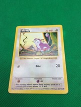 Pokemon | Base Set Shadowless | 61/102 Rattata Common | Mint Not Played - £7.15 GBP