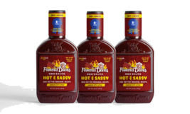 Famous Dave&#39;s Hot &amp; Sassy Kansas City Style BBQ Sauce, 3-Pack 20 oz. Bot... - £26.07 GBP