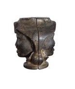 c1910 Ac Williams Two Faces Cast Iron STill bank - $143.55