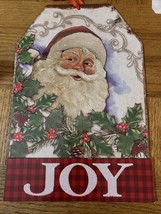(1) Christmas House Decor Joy Hanging Sign - $11.76