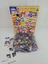 White Mountain General Mills Cereal Boxes 1000 Piece Jigsaw Puzzle 24&quot;x3... - £13.02 GBP